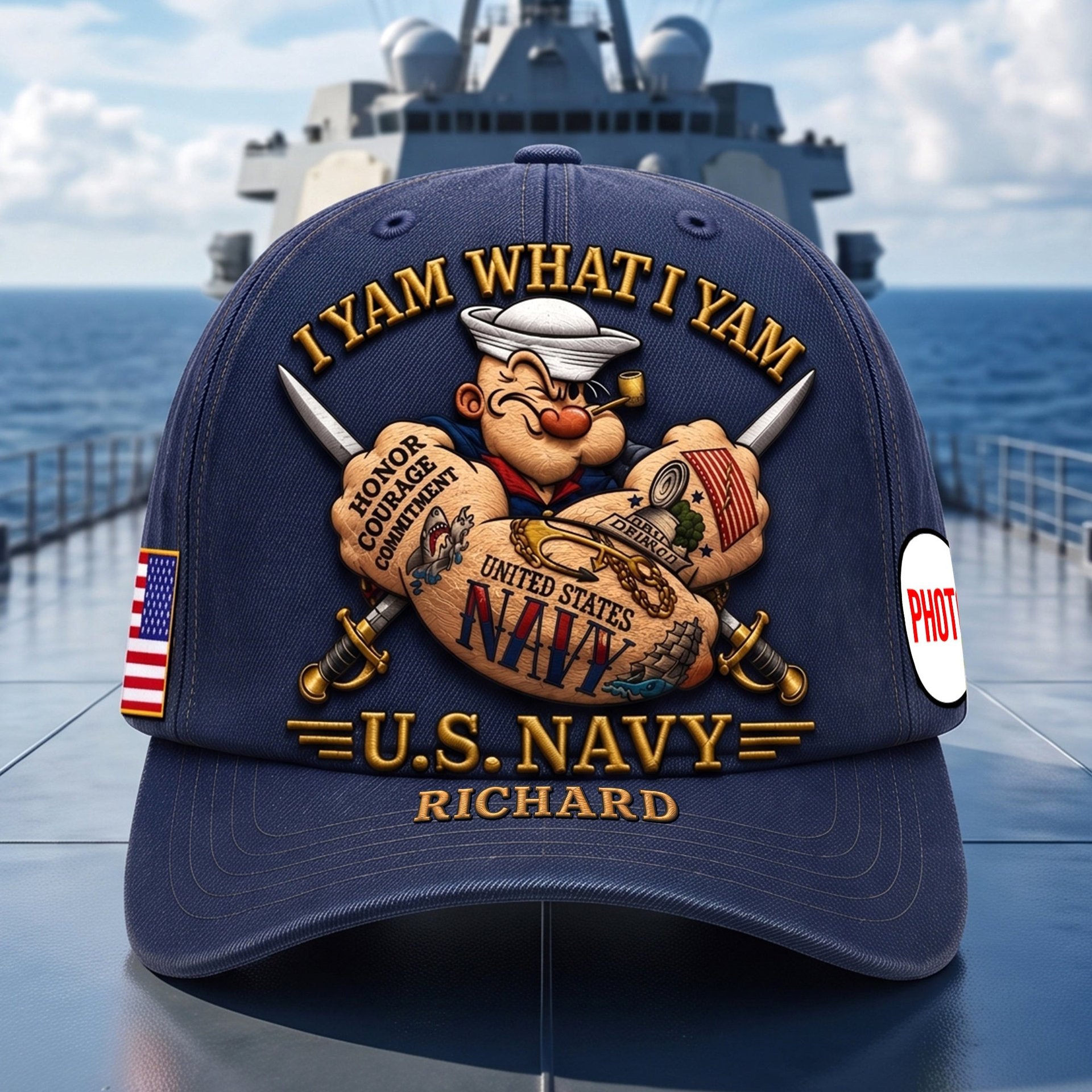 Veteran Pride Personalized Classic Cap