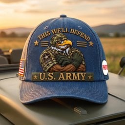 Veteran Pride Personalized Classic Cap – view 4
