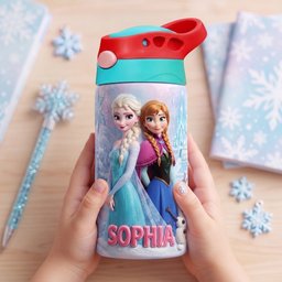 Dreamy 12oz Colorful Kid Tumbler Personalized Back To School Gifts – view 2