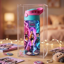 Fantasy Girl 12oz Colorful Kid Tumbler Personalized Back To School Gift – view 3