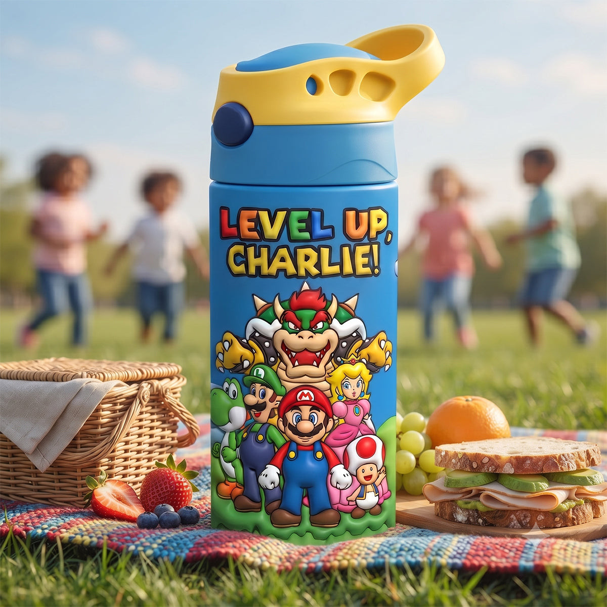 Level Up 12oz Tumbler - Personalized Back To School Gifts For Kids