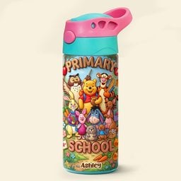 Primary School 12oz Kid Tumbler - Personalized Back To School Gifts For Kids – view 3