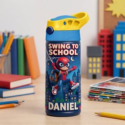 Swing To School 12oz Colorful Tumbler - Personalized Gifts For Kids