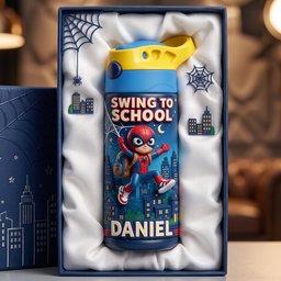 Swing To School 12oz Colorful Tumbler - Personalized Gifts For Kids – view 3