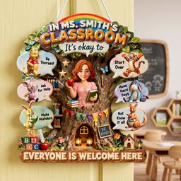 Tree Of Wisdom Acrylic Sign - Personalized Gifts For Teacher – view 2