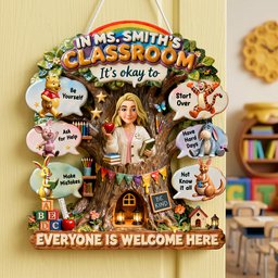 Tree Of Wisdom Acrylic Sign - Personalized Gifts For Teacher – view 3