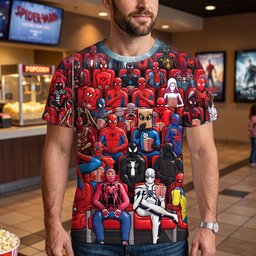 Watching Film At The Cinema Shirt - Personalized Funny Gifts For Movie Lovers