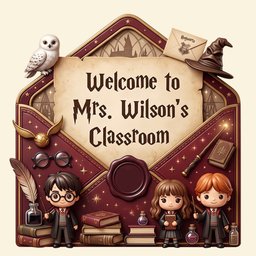 Welcome To The Classroom Acrylic Sign - Personalized Gifts For Teachers – view 4