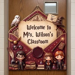 Welcome To The Classroom Acrylic Sign - Personalized Gifts For Teachers