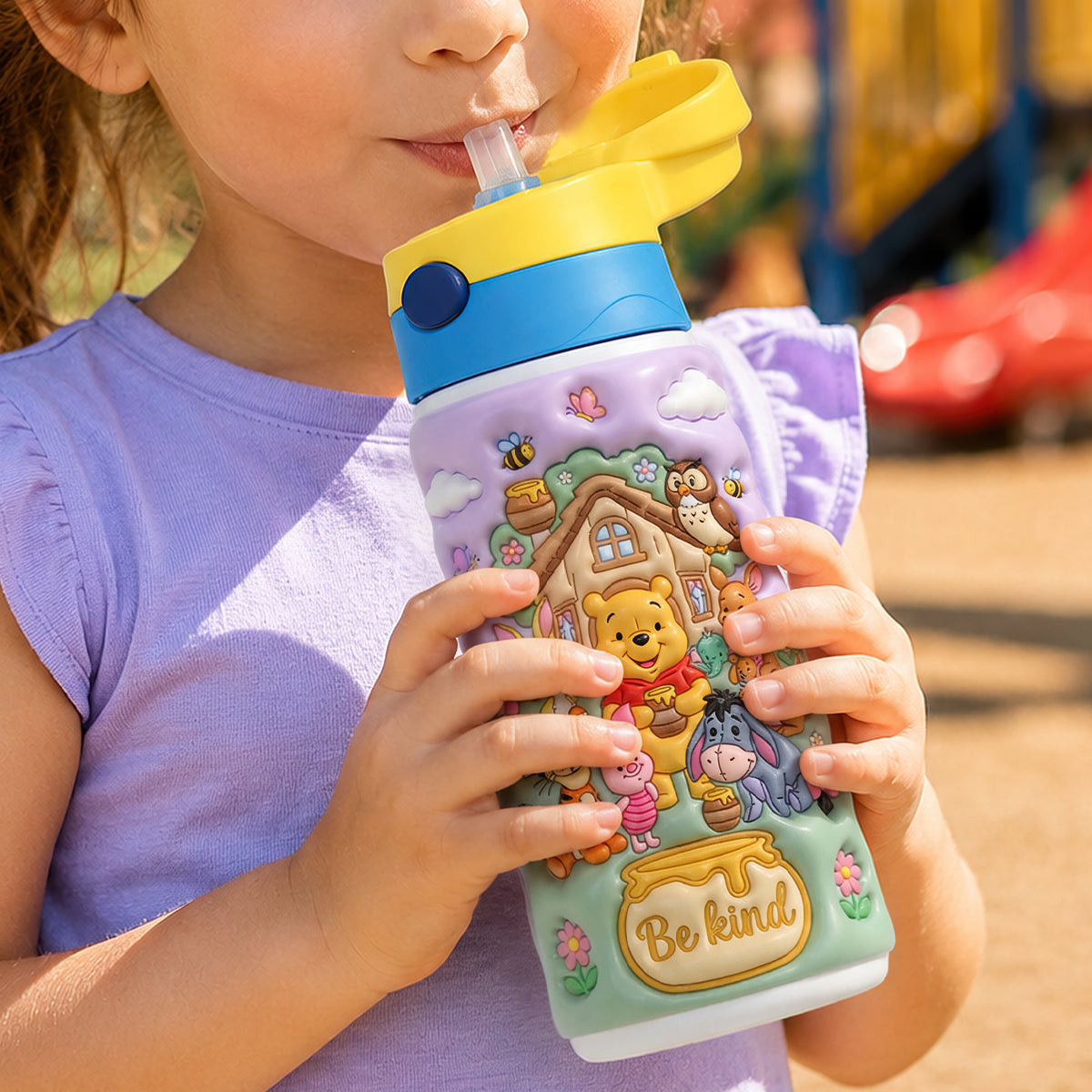 Wooded School 12oz Tumbler, Personalized Gifts For Back To School Kids