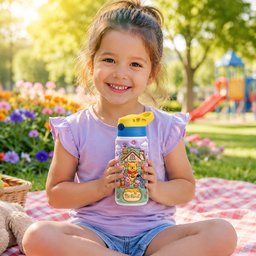 Wooded School 12oz Tumbler, Personalized Gifts For Back To School Kids – view 4