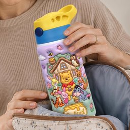 Wooded School 12oz Tumbler, Personalized Gifts For Back To School Kids – view 3