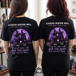 Witchy Gang 2D Shirt - Personalized Gifts For Witch Sisters