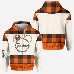 Best Teacher Ever - Personalized Teacher All Over Shirt – view 8