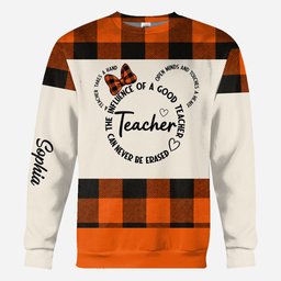 Best Teacher Ever - Personalized Teacher All Over Shirt – view 6