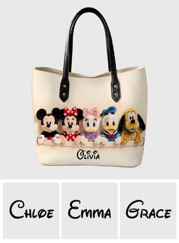 Friends - Personalized Mouse Leather Bag – view 4