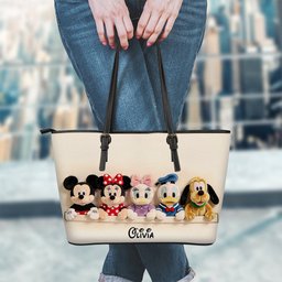 Friends - Personalized Mouse Leather Bag – view 2