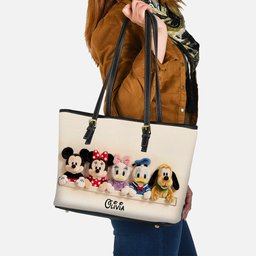 Friends - Personalized Mouse Leather Bag – view 3
