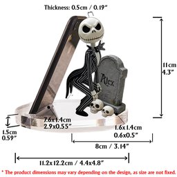Funny Nightmare - Personalized Nightmare Phone/ Tablet Holder Stand – view 4