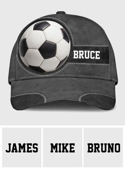 Love Football/ Soccer - Personalized Soccer Classic Cap – view 7