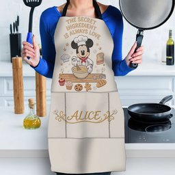Mouse Chef - Personalized Mouse Apron With Pockets – view 4