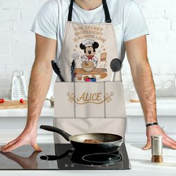 Mouse Chef - Personalized Mouse Apron With Pockets – view 2