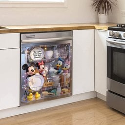 The Dishes Aren't Gonna Wash Themselves - Personalized Mouse Dishwasher Cover – view 4