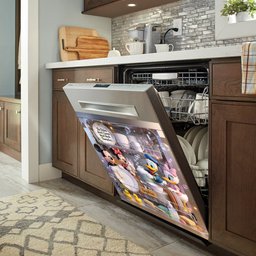 The Dishes Aren't Gonna Wash Themselves - Personalized Mouse Dishwasher Cover – view 2