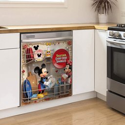 Together, Every Dish Sparkle - Personalized Mouse Dishwasher Cover – view 4