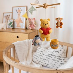 Welcome To The World - Personalized Newborn Crib Mobile – view 5