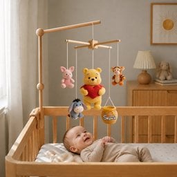 Welcome To The World - Personalized Newborn Crib Mobile – view 2