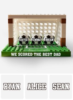 Football/ Soccer Dad - Personalized Soccer Custom Shaped Acrylic Plaque – view 7