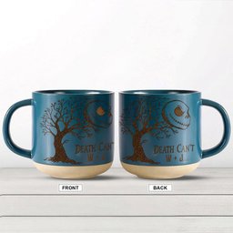 Death Can't Part Us - Personalized Nightmare Printed Pottery Mug – view 5