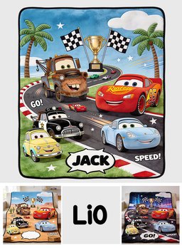 Kid Loves Cars - Personalized Racing Lover Blanket – view 7