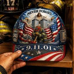 God Blessed Our Fallen Firefighters Memorial Classic Cap