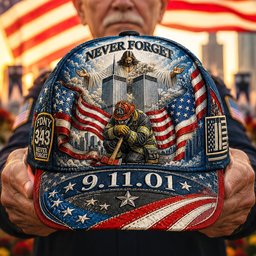 God Blessed Our Fallen Firefighters Memorial Classic Cap – view 3