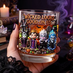Halloween Fantasy Glass Mug - Personalized Gifts For Spooky Season Lovers – view 2