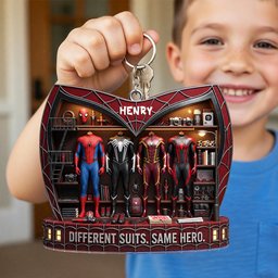 Masked Hero Collection Keychain - Personalized Gifts For Kids – view 4