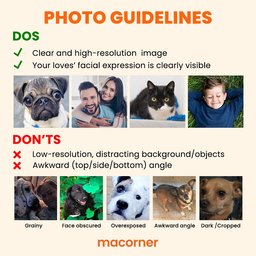 Family Forever Simpsonized Portrait - Personalized Photo Poster – view 4