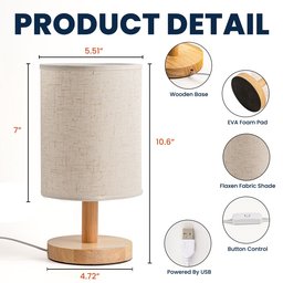 Custom Couple Photo Van Gogh Art Anniversary Gift For Her, Him - Personalized Fabric Lamp – view 7