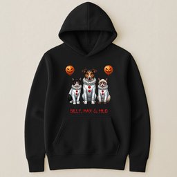 Custom Pet Photo Creepy Clown - Personalized Shirt – view 6