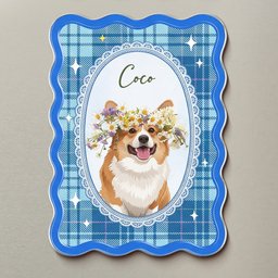 Custom Pretty Pet Portrait - Gifts For Dog Lovers, Cat Lovers - Personalized Magnet – view 4