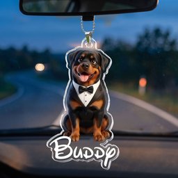 Cartoon Your Pet - Cute Gifts For Dog Mom, Cat Mom - Personalized Rear View Mirror Accessory – view 2