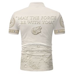 Dark Side 50th Anniversary - Personalized The Force Polo Shirt – view 3