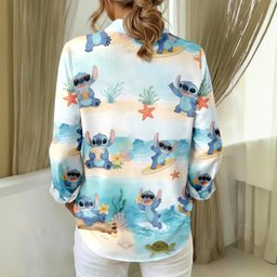Ohana Means Family - Personalized Ohana Button-Up Shirt – view 3