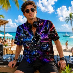 Concert Summer Hawaiian Shirt Personalized Music Lover Gifts – view 2