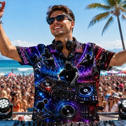 Concert Summer Hawaiian Shirt Personalized Music Lover Gifts – view 4