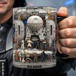 Dad Stand Out Of This World Magic Mug - Personalized Gifts For Dad – view 2