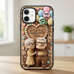 Eternal Love Phone Case, Personalized Gifts For Couple – view 2
