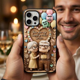 Eternal Love Phone Case, Personalized Gifts For Couple – view 4